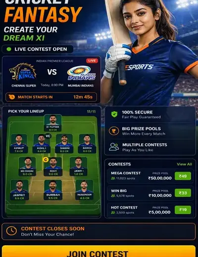 Sata (sata matka kalyan chart com) fantasy cricket & matchday visual 3